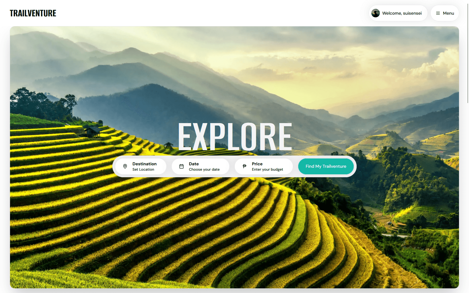 Front Page of Trailventure
